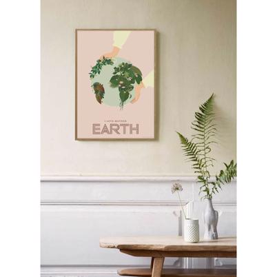 Vissevasse I Love Mother Earth Plakat 30 x 40 cm